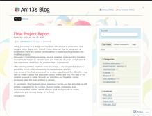 Tablet Screenshot of ani13.wordpress.com
