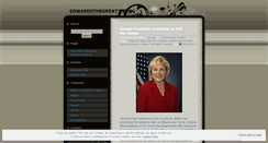 Desktop Screenshot of edwardsthegreat.wordpress.com