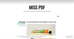 Desktop Screenshot of misspdf.wordpress.com