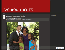 Tablet Screenshot of fashionthemes.wordpress.com