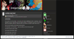 Desktop Screenshot of needsmoarinternetz.wordpress.com