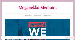 Desktop Screenshot of meganelove.wordpress.com