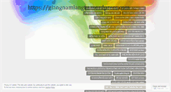 Desktop Screenshot of giangnamlangtu.wordpress.com