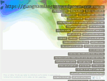 Tablet Screenshot of giangnamlangtu.wordpress.com