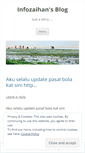 Mobile Screenshot of infozaihan.wordpress.com
