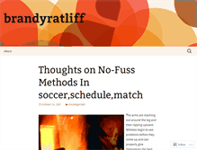 Tablet Screenshot of brandyratliff.wordpress.com