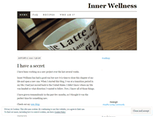 Tablet Screenshot of innerwellness.wordpress.com