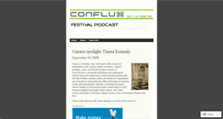 Desktop Screenshot of conflux2008.wordpress.com