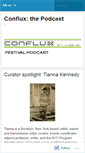 Mobile Screenshot of conflux2008.wordpress.com