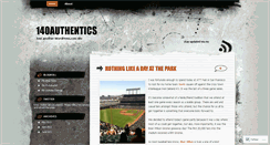 Desktop Screenshot of 140authentics.wordpress.com