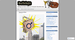 Desktop Screenshot of bullshat.wordpress.com