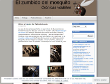 Tablet Screenshot of elzumbidodelmosquito.wordpress.com