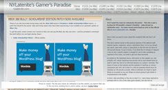 Desktop Screenshot of nylatenite.wordpress.com