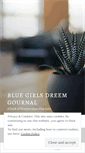 Mobile Screenshot of bluegirlsdreemgournal.wordpress.com