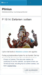 Mobile Screenshot of plinius.wordpress.com