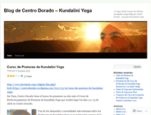 Tablet Screenshot of centrodorado.wordpress.com