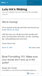 Mobile Screenshot of lulunewsletter.wordpress.com