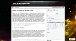 Desktop Screenshot of dallasmerapi.wordpress.com