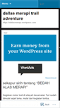 Mobile Screenshot of dallasmerapi.wordpress.com