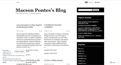 Desktop Screenshot of macsonpontes.wordpress.com