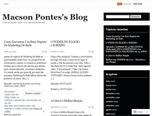 Tablet Screenshot of macsonpontes.wordpress.com