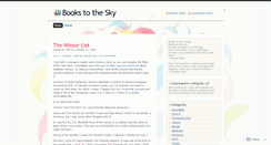 Desktop Screenshot of bookssky.wordpress.com