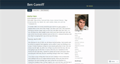 Desktop Screenshot of benconniff.wordpress.com