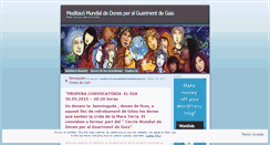 Desktop Screenshot of meditacomundialdedones.wordpress.com