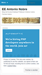 Mobile Screenshot of eeantonionobre.wordpress.com