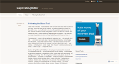 Desktop Screenshot of captivatingbitter.wordpress.com