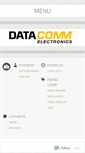 Mobile Screenshot of datacommelectronics.wordpress.com