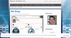 Desktop Screenshot of cesarives.wordpress.com
