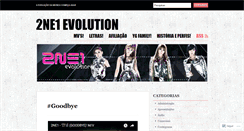 Desktop Screenshot of 2ne1evolution.wordpress.com