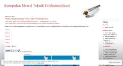 Desktop Screenshot of materitelkom.wordpress.com