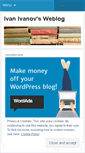 Mobile Screenshot of ivanovivan.wordpress.com