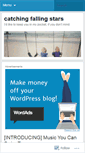 Mobile Screenshot of catchingfallingstars.wordpress.com