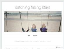 Tablet Screenshot of catchingfallingstars.wordpress.com