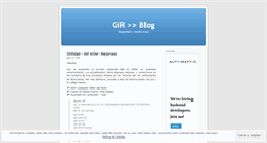 Desktop Screenshot of girlazo.wordpress.com