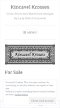 Mobile Screenshot of kincavelkrosses.wordpress.com