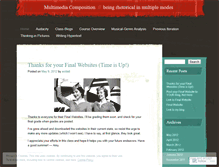Tablet Screenshot of multimediacomp.wordpress.com