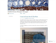 Tablet Screenshot of juditheloisehooper.wordpress.com