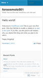 Mobile Screenshot of foroosmolo501.wordpress.com