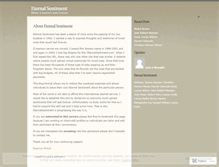 Tablet Screenshot of eternalsentiment.wordpress.com
