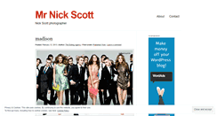 Desktop Screenshot of mrnickscott.wordpress.com