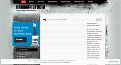 Desktop Screenshot of hammanstudio.wordpress.com
