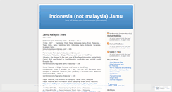 Desktop Screenshot of jamumalaysia.wordpress.com