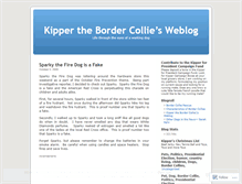 Tablet Screenshot of kipperthebordercollie.wordpress.com