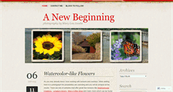 Desktop Screenshot of anewbeginning2012.wordpress.com