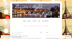 Desktop Screenshot of parisienlights.wordpress.com