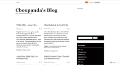 Desktop Screenshot of cboopanda.wordpress.com